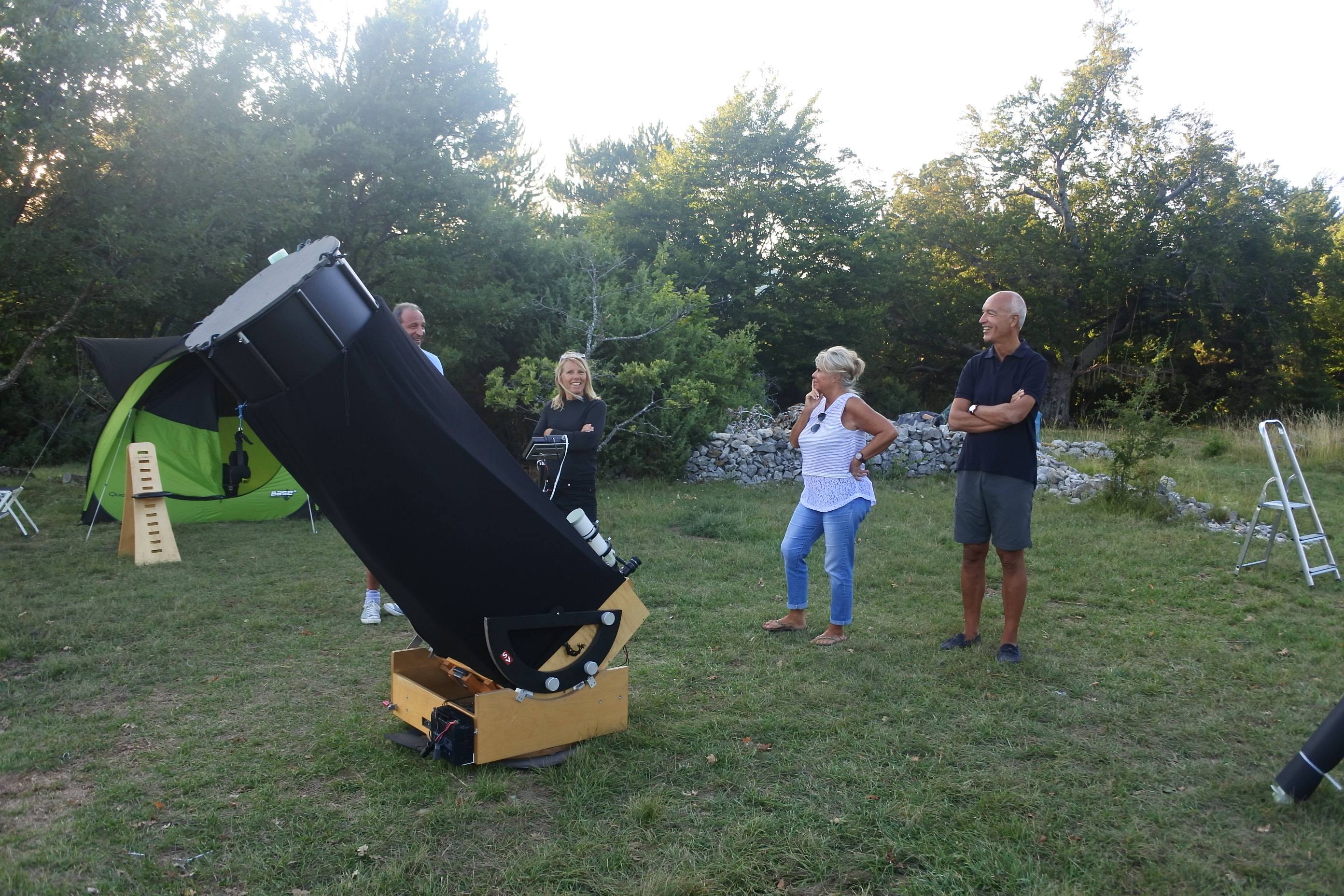 Exploration du ciel - Prestation astronomie